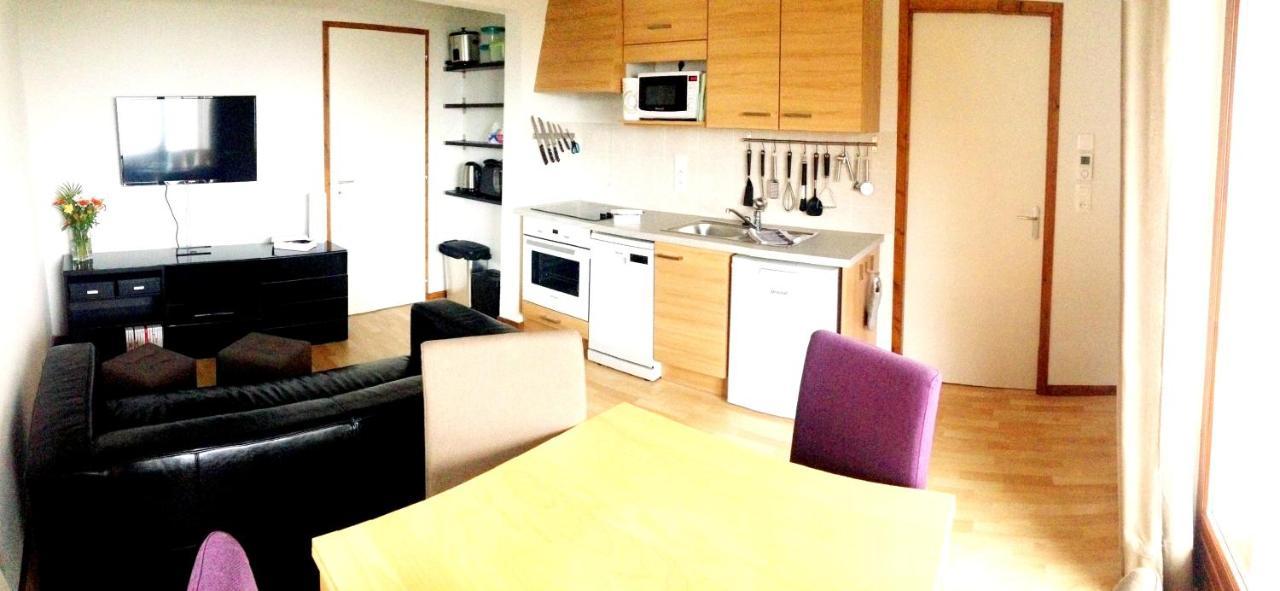 Appartement Confortable A Thollon-Les-Memises Avec Vue Exterior foto