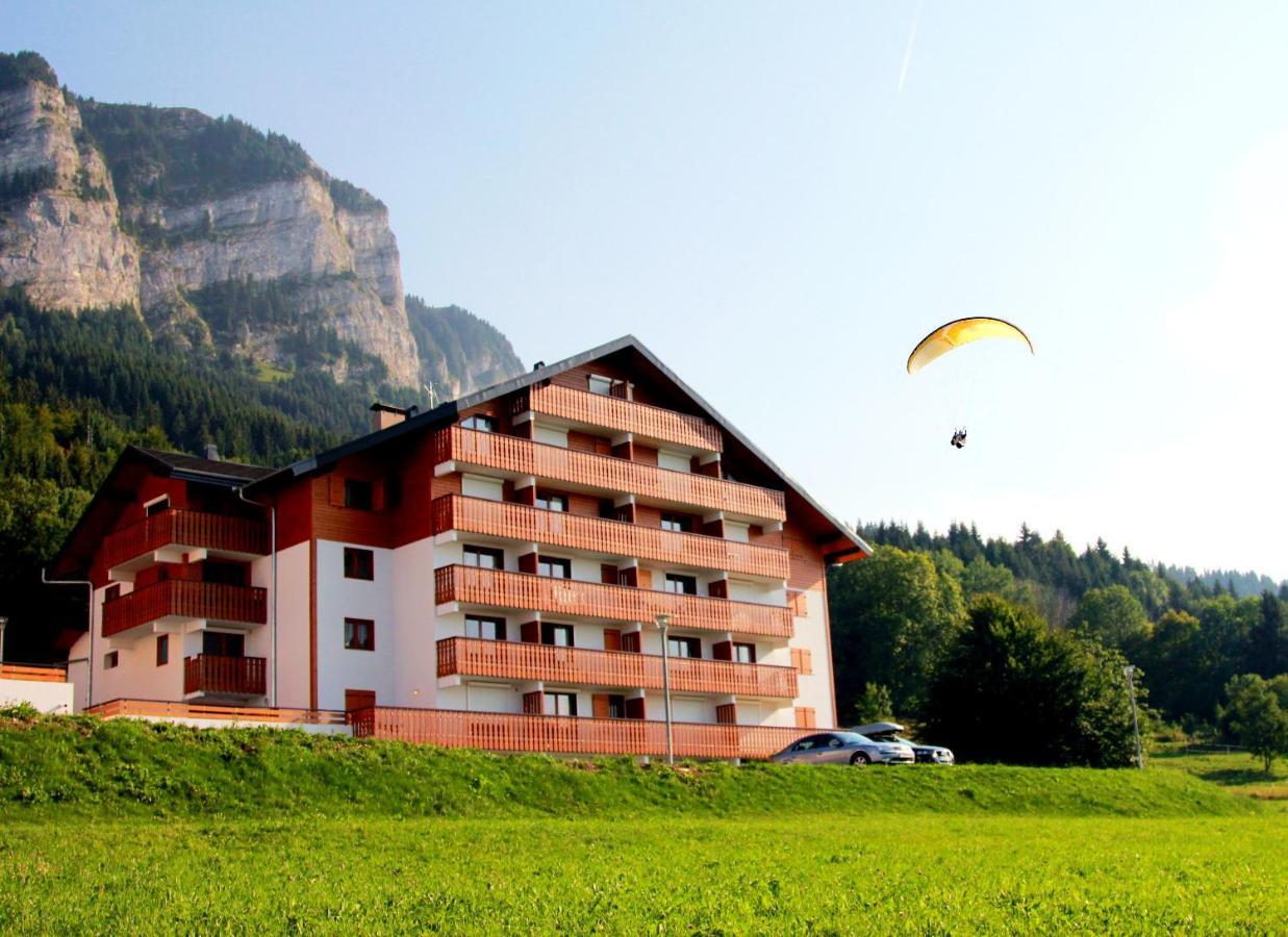 Appartement Confortable A Thollon-Les-Memises Avec Vue Exterior foto